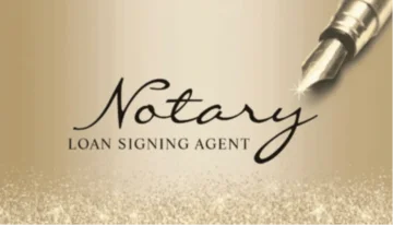 Notary Loan Signing Agent